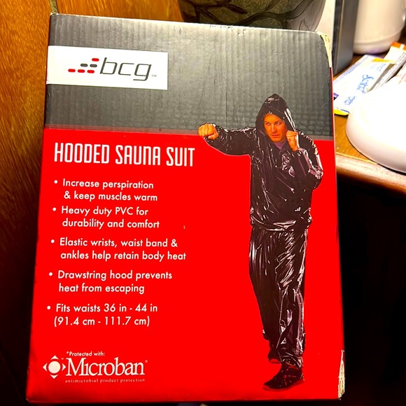 HOODED SAUNA SUIT - Picture 1 of 4